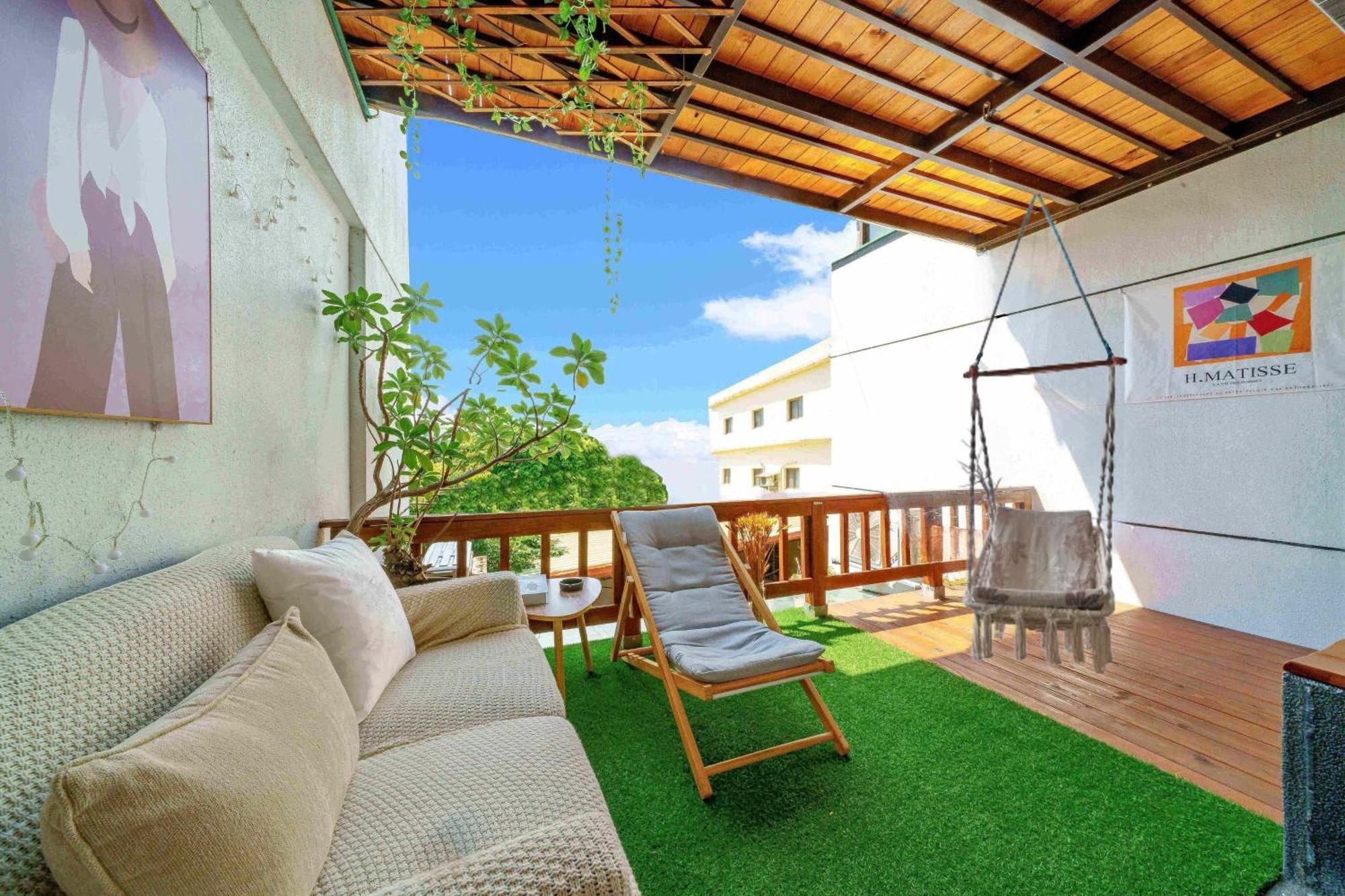 Ferienwohnung 木box田妍山色 Jiaoxi Exterior foto