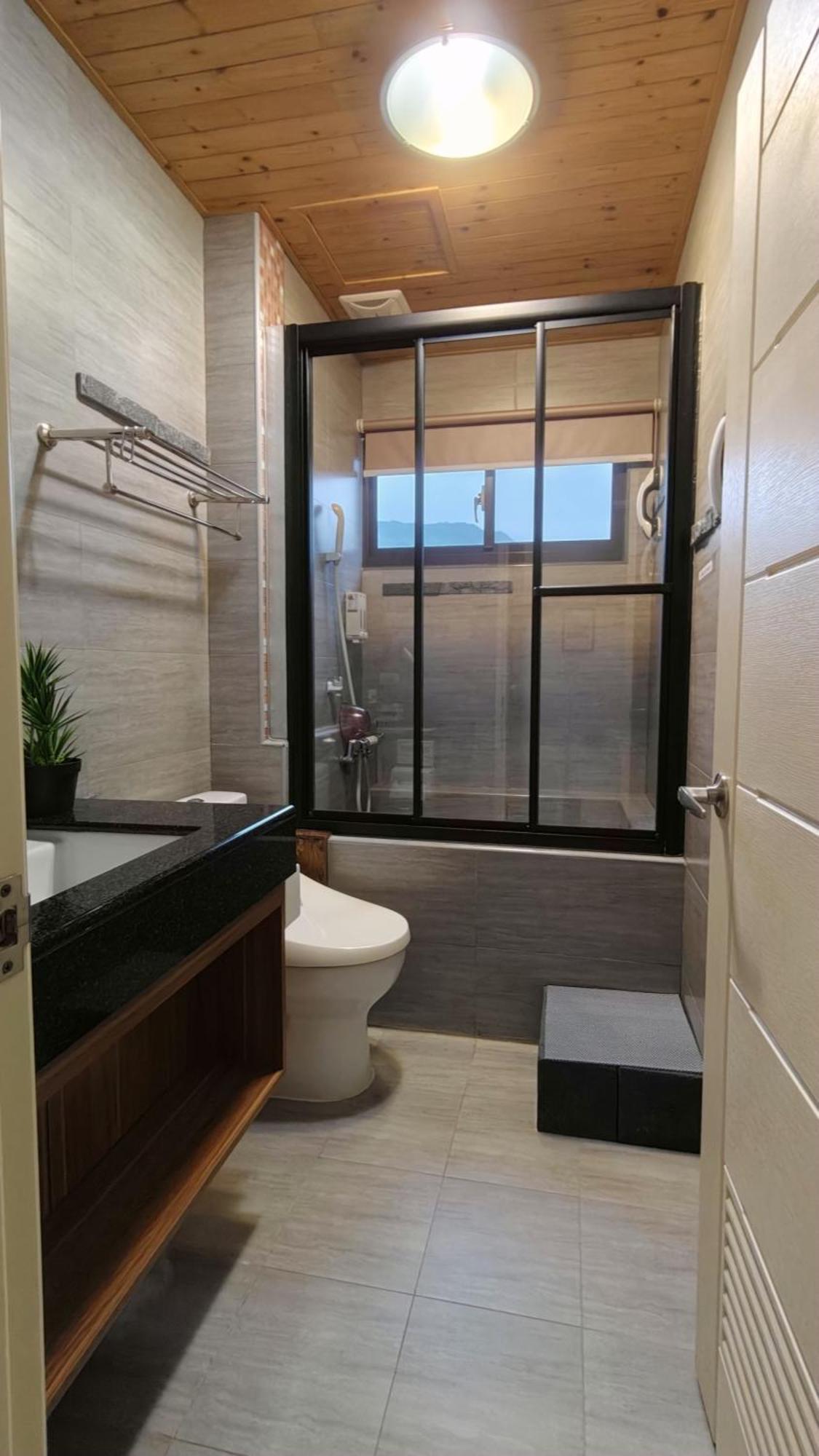 Ferienwohnung 木box田妍山色 Jiaoxi Exterior foto