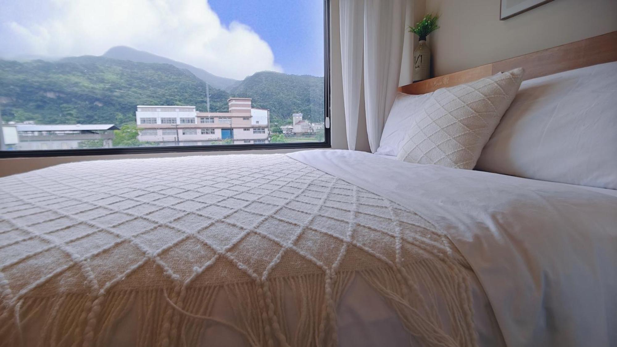 Ferienwohnung 木box田妍山色 Jiaoxi Exterior foto